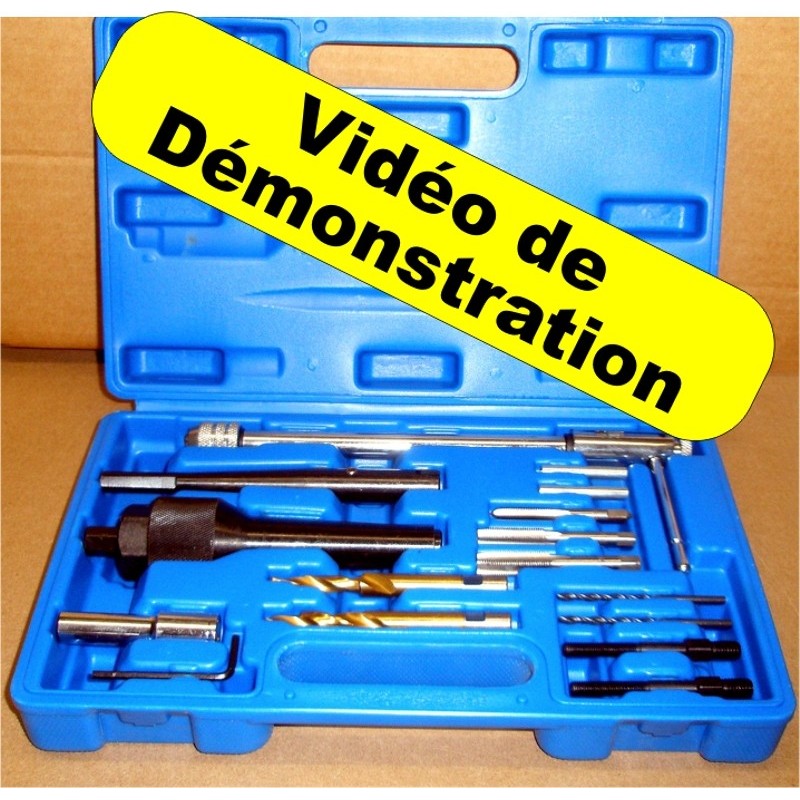 Broken glow plug extractor