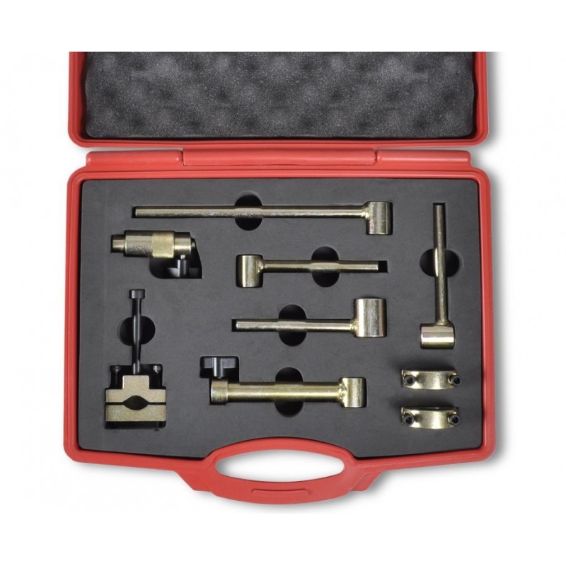 Stabilizer bar locking kit avoids adjustment!