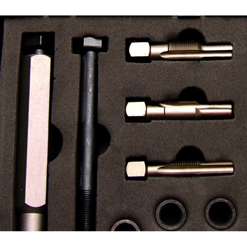 Spark plug well repair kit broken damaged defective