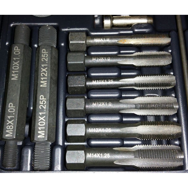 Glow plug thread repair kit