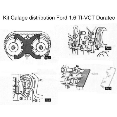 Kit Calage distribution Ford 1.6 TI-VCT Duratec