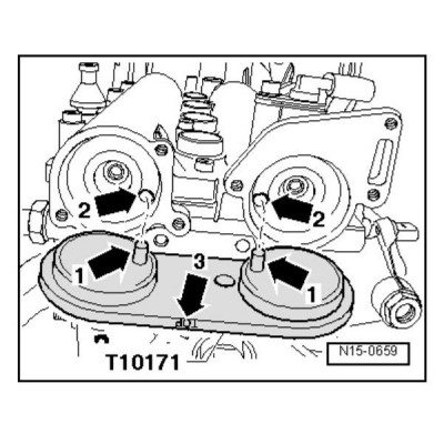 Kit calage distribution - VW - Audi - Seat - Skoda - 1.0, 1.2, 1.4 TSI –  Helloshop26