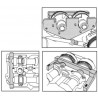 kit montage chaine de distribution  Mercedes Moteur OM 651