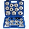 Carcasa de filtro de aceite de aluminio de 23 piezas
