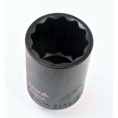36mm 12-point universal joint socket 1/2 "