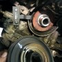 Crankshaft pulley locking tool Ford Volvo 1.6 EcoBoost