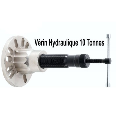 FreeTec hydraulic wheel hub puller hydraulic drive shaft expressions 10T 96 mm to 125 mm 