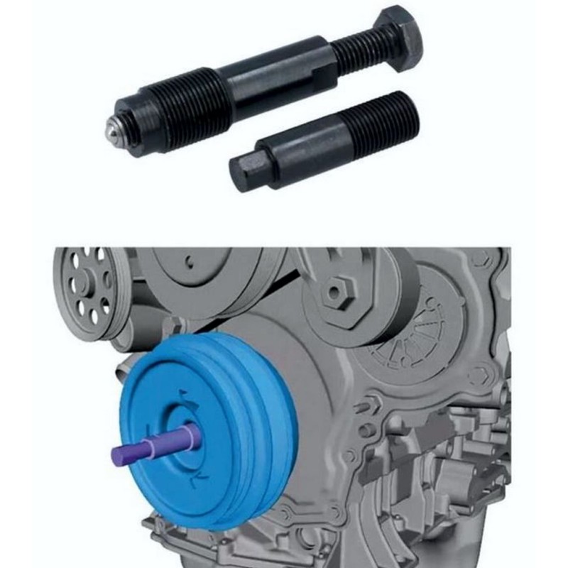 Neilsen Crankshaft Pulley Puller For Ford Transit Custom 2.0Tdci