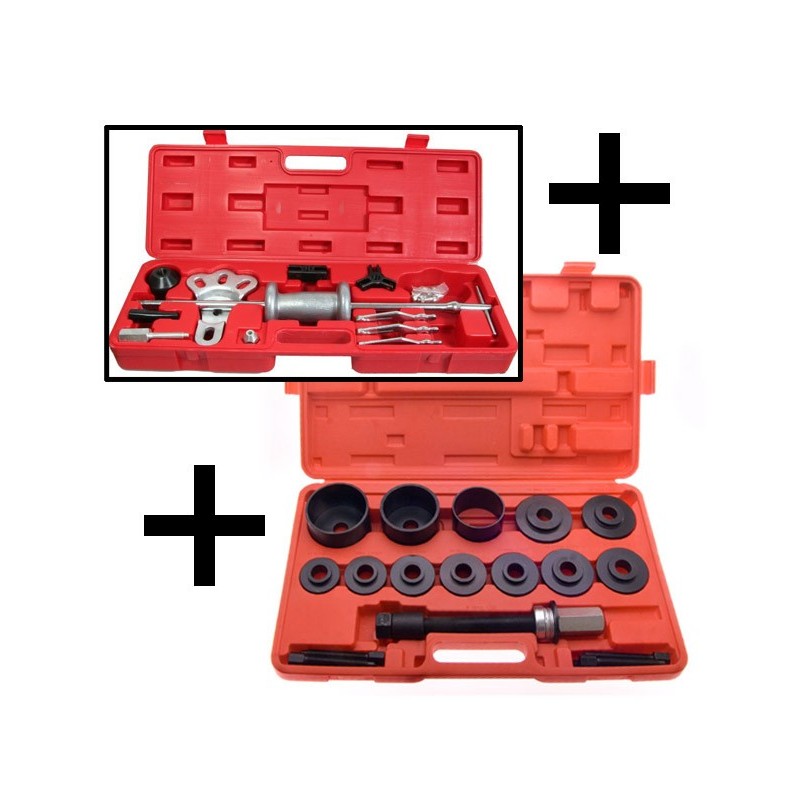 Kit Estrattore Cuscinetti MOTOCOCHE 9-23mm - 5 Pezzi, Per Moto E Auto, Acciaio Cromo Vanadio - Foto 4