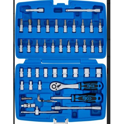 Socket Set Inch - 6.3 mm -1/4 "inch BGS