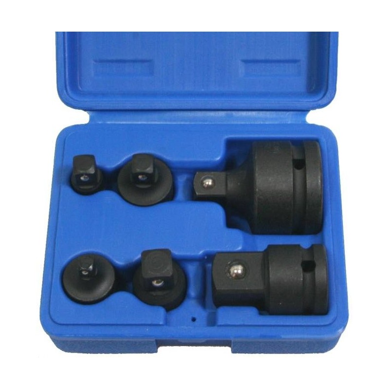 Set 6 Adattatori Per Bussole E Avvitatori - Convertitori Da 1/4 A 3/8, 3/8 A 1/2 E Altro - Foto 7