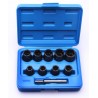Used Bolt Extractor Kit 10 -19mm Impact wrench