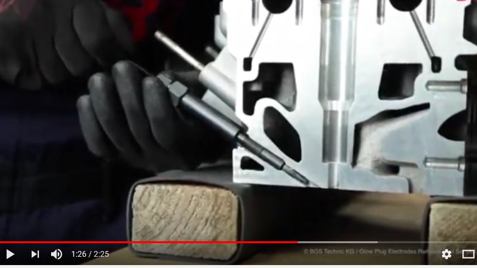 Kit Coffret extracteur bougie de préchauffage cassé et réparation de  filetage 16pcs outil de forage de réparation de bougie de préchauffage 8mm  10mm